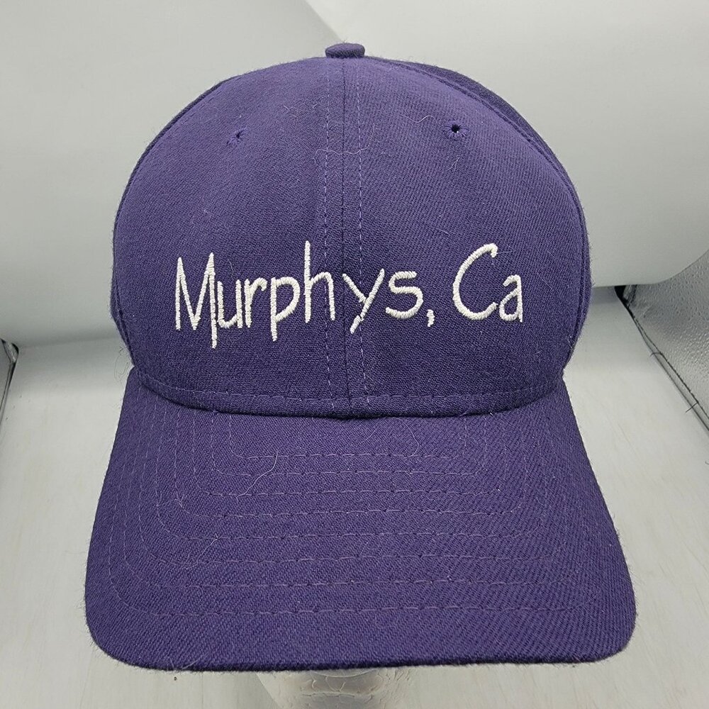 Murphys California Purple Baseball Hat Cap New Era Medium Large Shirt Tales